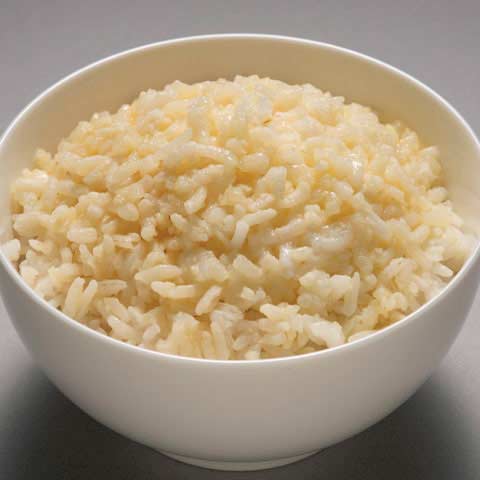 Rice turns yellow
